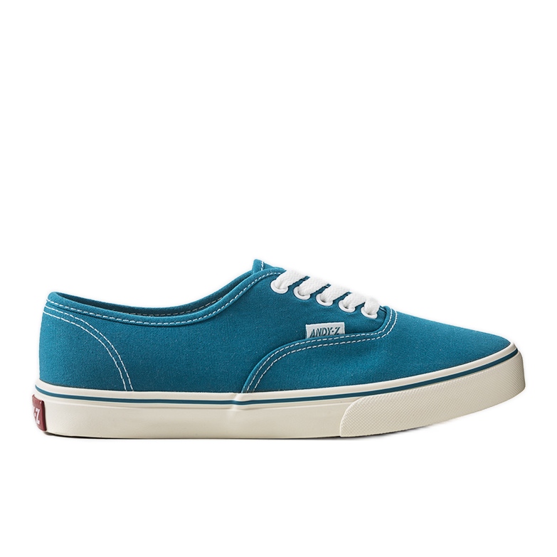Baskets homme Flax turquoises bleu vert