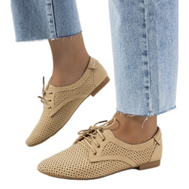 Chaussures ajourées Tapleys beiges