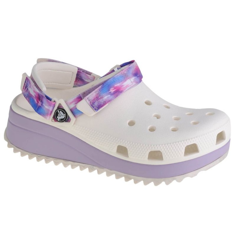 Crocs Classic Hiker Dream Sabots W 207772-577 blanche violet Crocs Classic Hiker Dream Sabots W 207772-577 blanche violet