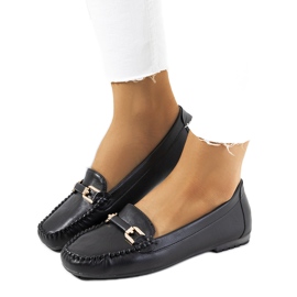 Mocassins noirs pour femmes de chez Flavon