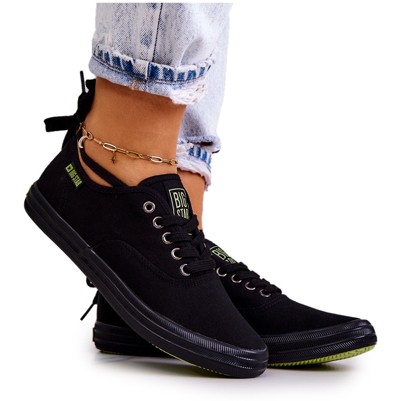 Baskets légères pour femmes Big Star JJ274261 Noir le noir Baskets légères pour femmes Big Star JJ274261 Noir le noir