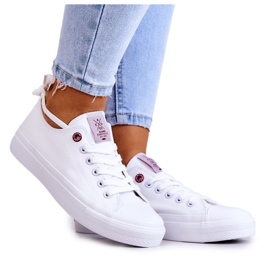 Baskets Classiques Cross Jeans JJ2R4017C Blanc blanche