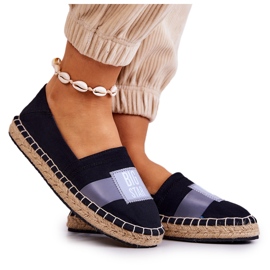 Espadrilles Femme Slip Big Star JJ274963 Noir