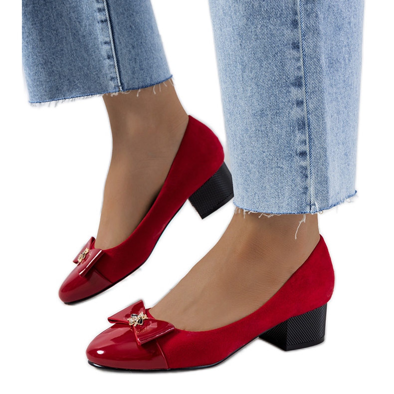 Escarpins femme Sharona rouges Escarpins femme Sharona rouges