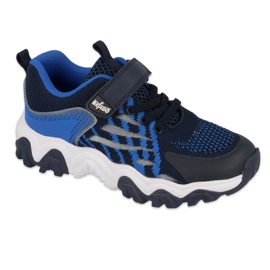 Befado chaussures pour jeunes 516Q102 bleu marine bleu gris