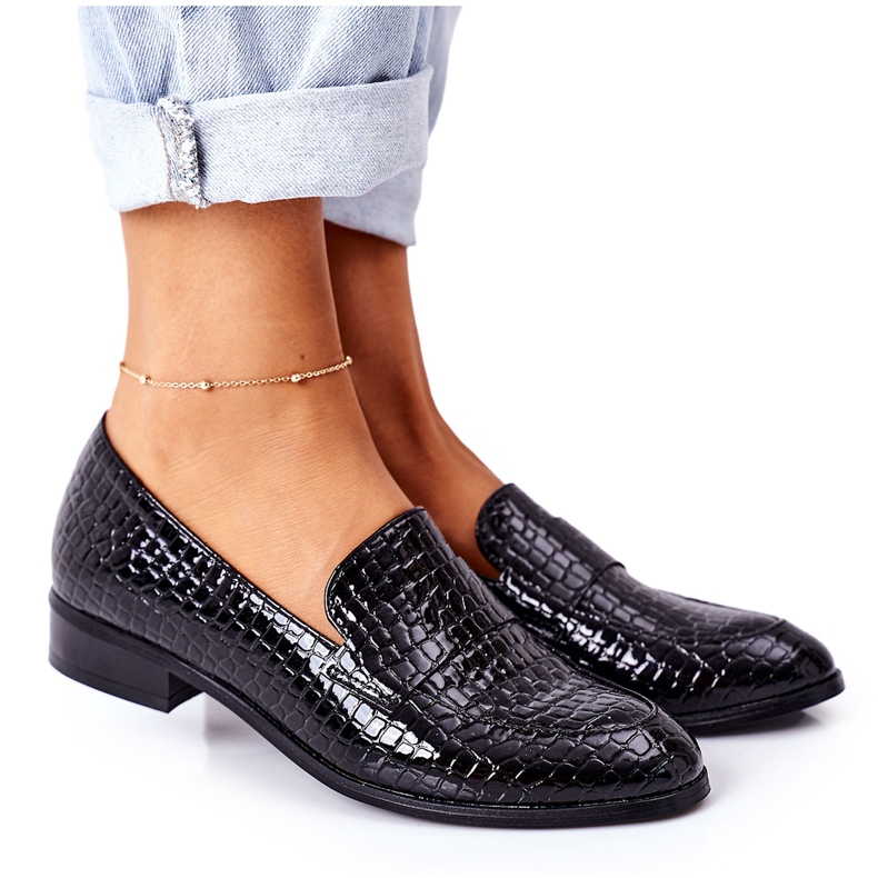 Mocassins Laqués Vinceza 21-10674 Noir le noir Mocassins Laqués Vinceza 21-10674 Noir le noir