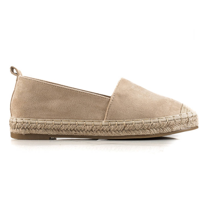 Bestelle Espadrilles En Daim Beige
