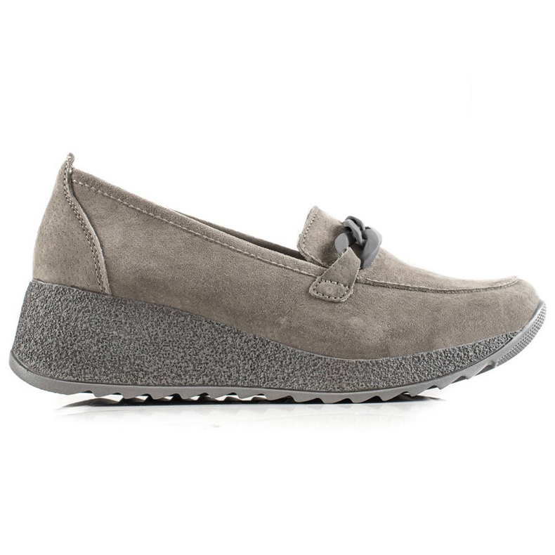 Filippo Richelieus En Cuir Sur La Plateforme gris Filippo Richelieus En Cuir Sur La Plateforme gris