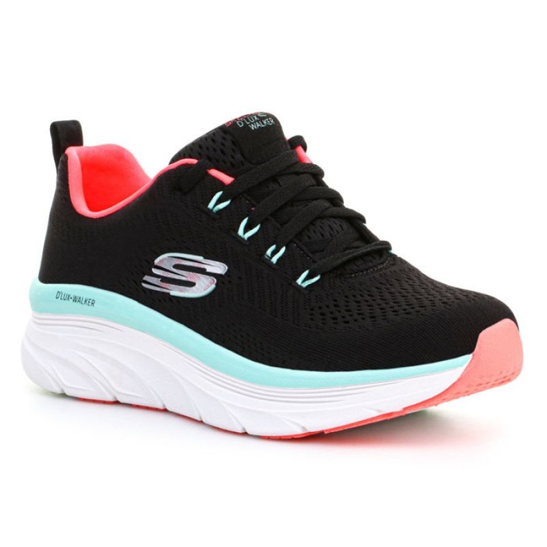 Skechers D'lux Walker Fresh Finesse chaussures 149368-BKMN le noir