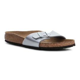 Birkenstock Madrid Argent 0040413 tongs Birkenstock Madrid Argent 0040413 tongs