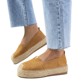 Espadrilles Rhianne marron pour femme beige Espadrilles Rhianne marron pour femme beige