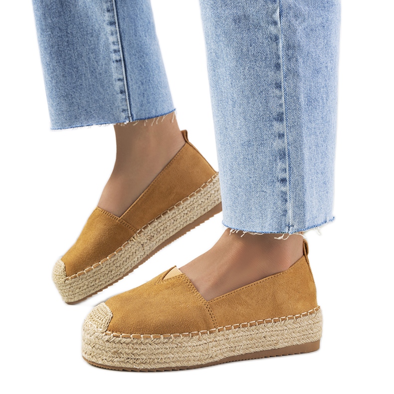 Espadrilles Rhianne marron pour femme beige