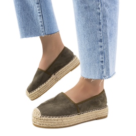 Espadrilles ajourées Capelle vertes Espadrilles ajourées Capelle vertes