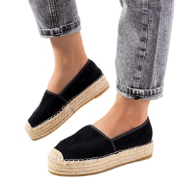 Espadrilles ajourées Capelle noires