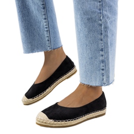 Espadrilles noires pour femmes de Sipkema le noir