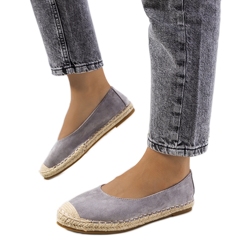 Espadrilles grises pour femmes de Sipkema Espadrilles grises pour femmes de Sipkema