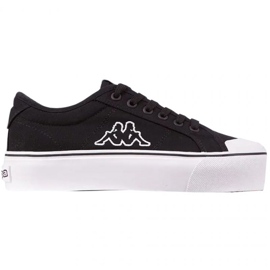 Chaussures Kappa Boron Low Pf noir et blanc 243162 1110