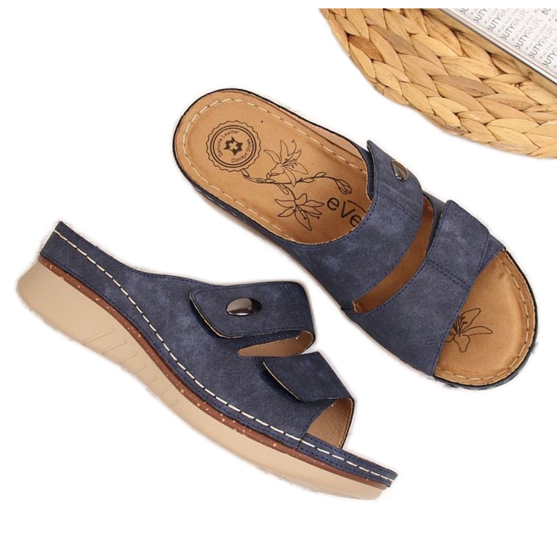 Cales velcro eVento W EVE224A bleu marine Cales velcro eVento W EVE224A bleu marine