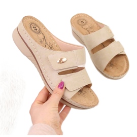 Cales velcro eVento W EVE224B beige