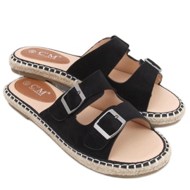 Espadrilles noires Maina le noir