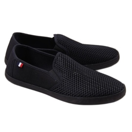 Baskets ajourées Atletico M ATC312A noires le noir
