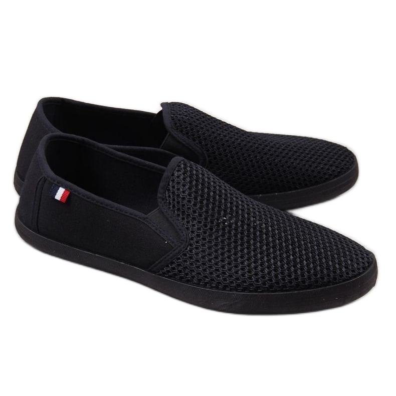 Baskets ajourées Atletico M ATC312A noires le noir
