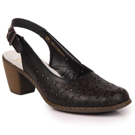 Rieker W RKR531 sandales ajourées noir le noir