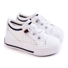 Baskets Enfant Big Star JJ374391 Blanc blanche