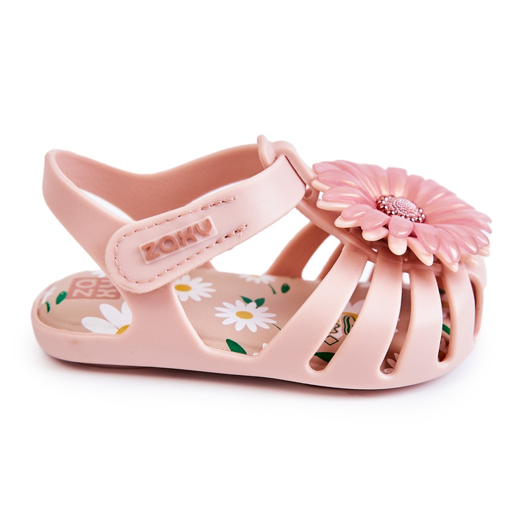 Sandales Enfant Avec Velcro Parfumées ZAXY JJ385032 Rose clair