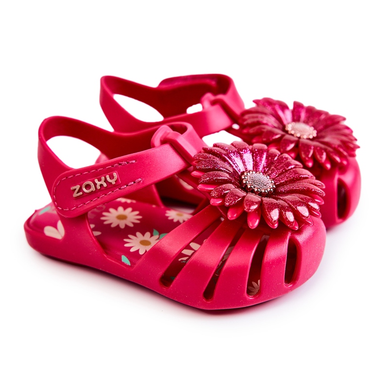 Sandales Enfant Avec Velcro Parfumées ZAXY JJ385030 Rose foncé