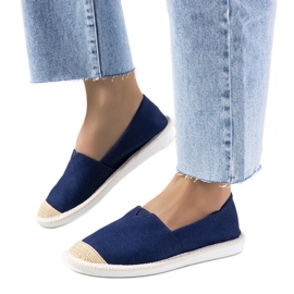 Espadrilles femme Tanner bleu marine