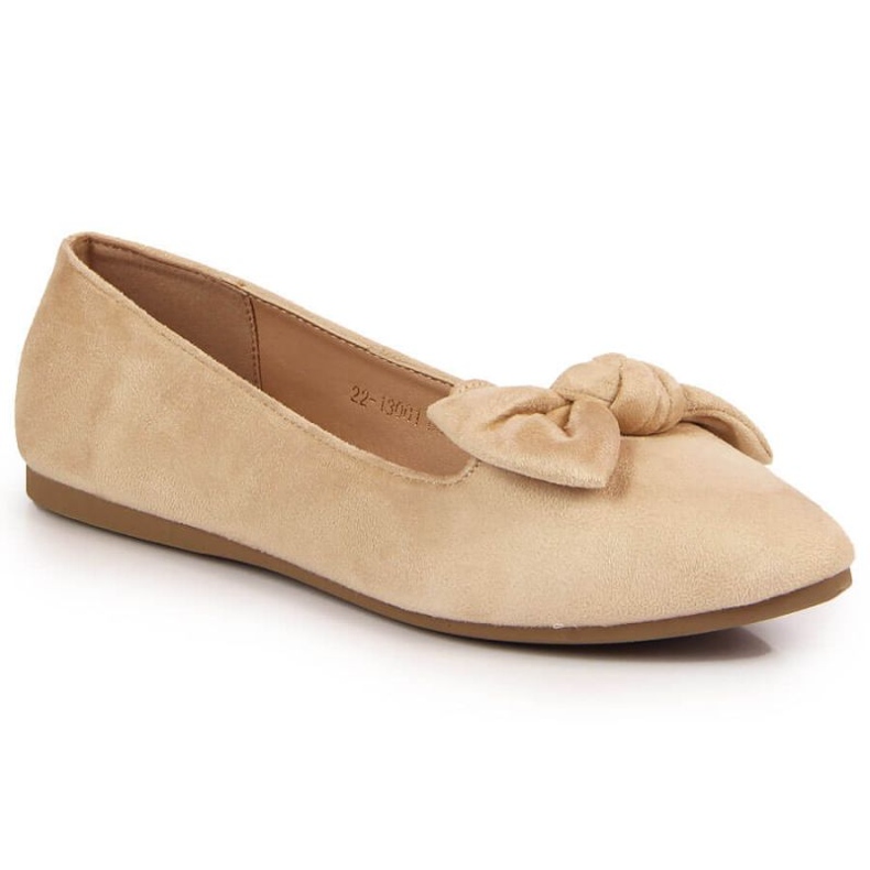 Ballerines lordsy à nœud Potocki W WOL76 beige