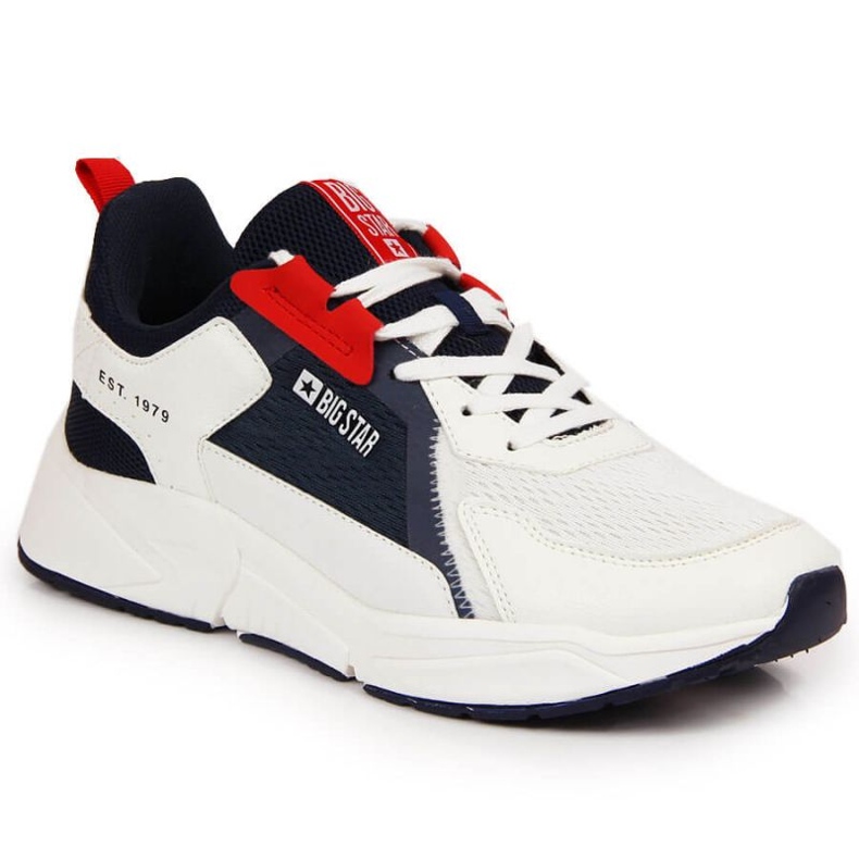 Big Star M JJ174399 chaussures de sport blanches Big Star M JJ174399 chaussures de sport blanches
