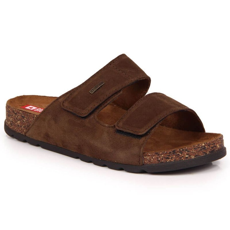 Cuir velcro Big Star M JJ176002 marron brun Cuir velcro Big Star M JJ176002 marron brun