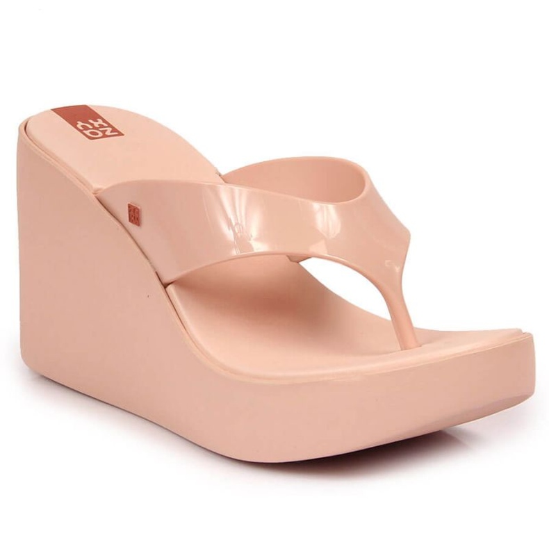 Chaussons caoutchouc Zaxy W INT1710B rose poudré