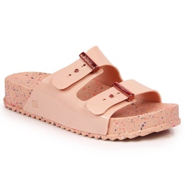 Chaussons de plage caoutchouc Zaxy W INT1713 rose poudré