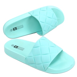 Chaussons en silicone bleu Geet