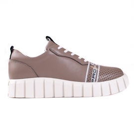ARTIKER Chaussures en cuir de mode marron brun ARTIKER Chaussures en cuir de mode marron brun