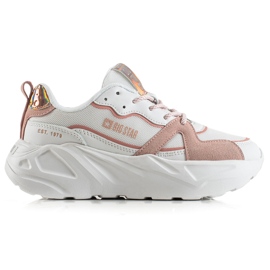 Baskets femme Big Star JJ274602 blanc