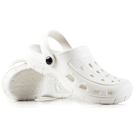 TRENDI Tongs blanc clair
