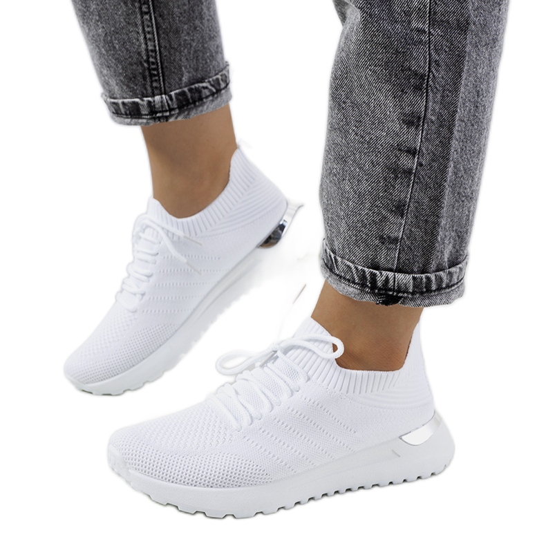 Baskets blanches Ellice