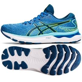 Asics Gel-Nimbus 24 M 1011B359 400 chaussures de course bleu