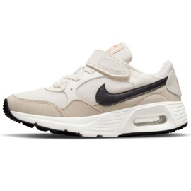 Chaussures Nike Air Max Sc Jr CZ5356 010 beige blanc