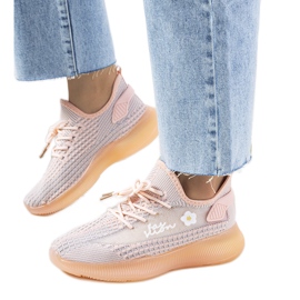 Baskets sport femme Molema roses gris