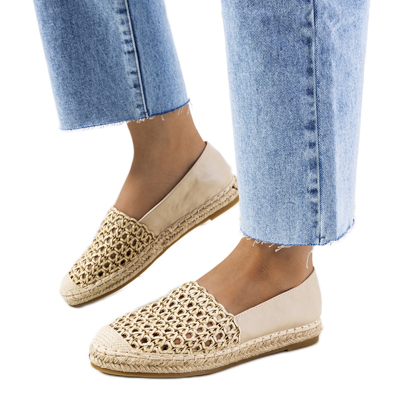 Espadrilles Kiomi beiges Espadrilles Kiomi beiges