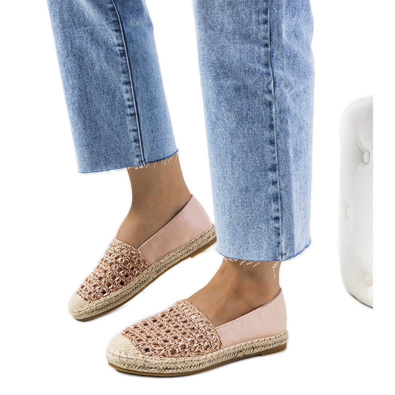 Espadrilles roses Kiomi