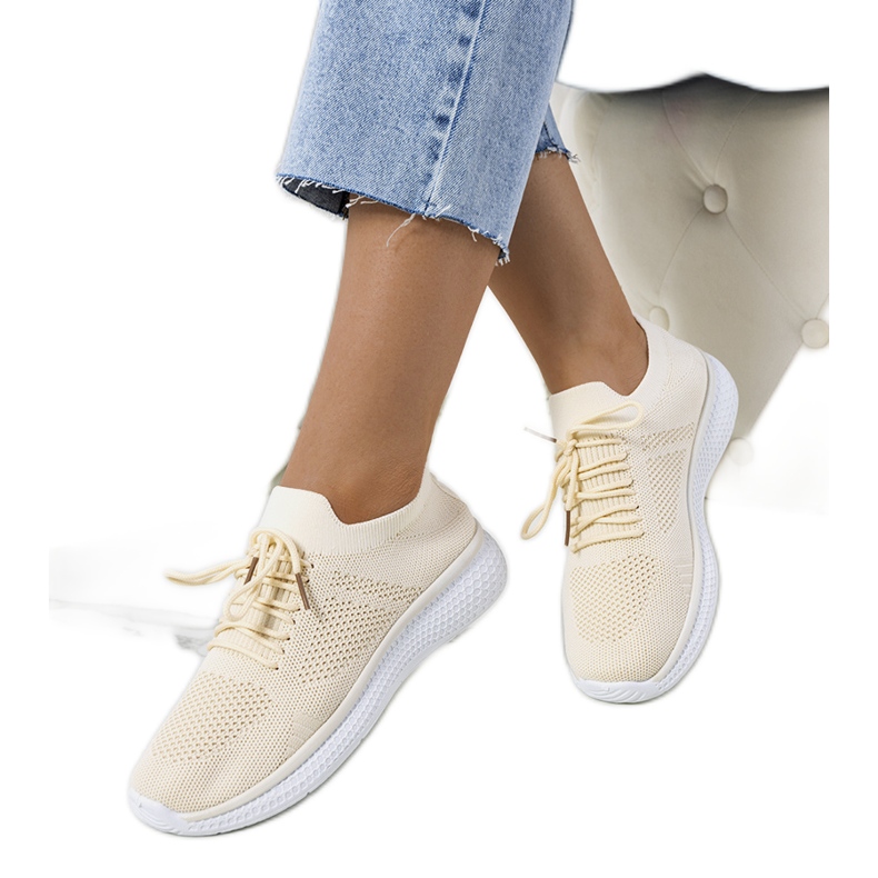 Michael's baskets de sport beiges Michael's baskets de sport beiges