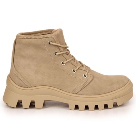 Baskets en cuir Filippo W PAW325A beiges
