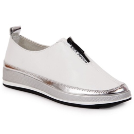 Chaussures en cuir T.Sokolski W SCA153A blanc blanche Chaussures en cuir T.Sokolski W SCA153A blanc blanche