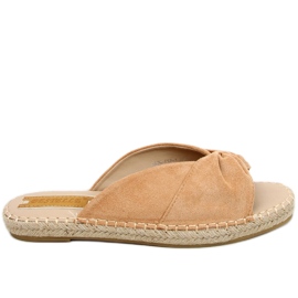Espadrilles Teit Camel brun